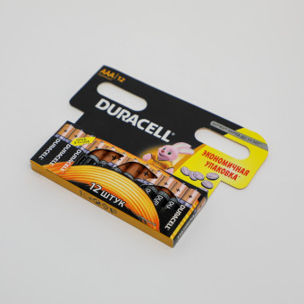 Батарейки Duracell AAА 12 штук (ЦЕНА ЗА ШТУКУ)